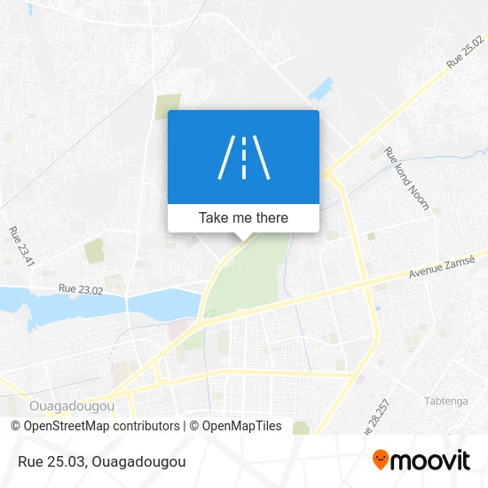 Rue 25.03 map