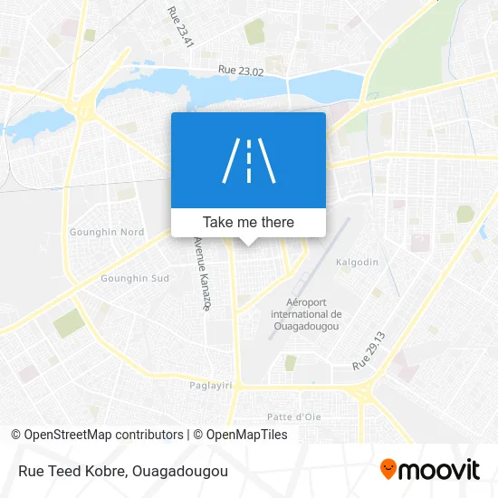 Rue Teed Kobre map