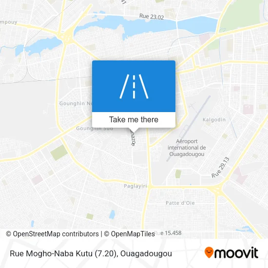 Rue Mogho-Naba Kutu (7.20) map