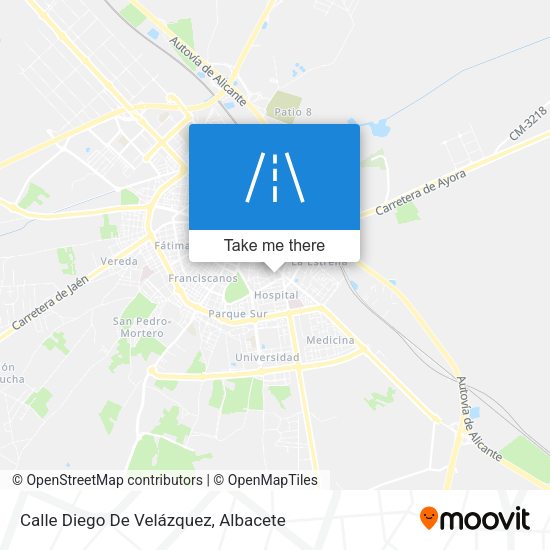 Calle Diego De Velázquez map