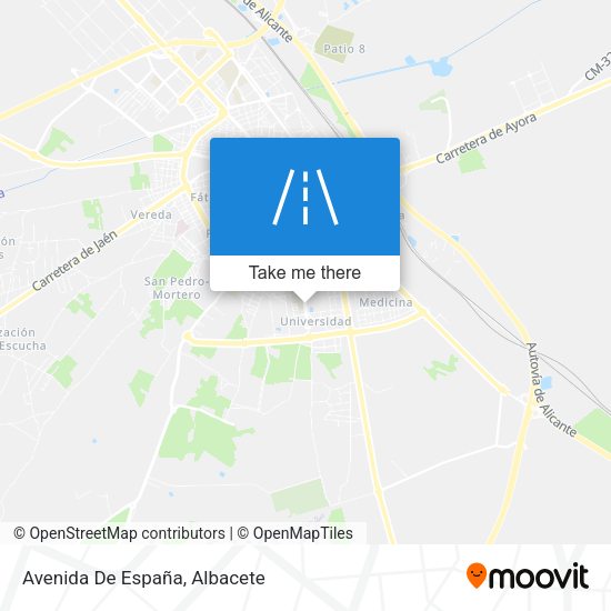Avenida De España map