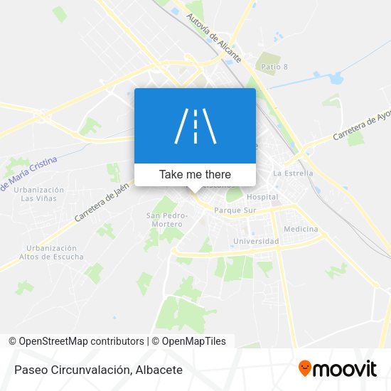 Paseo Circunvalación map