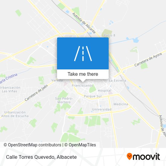 Calle Torres Quevedo map