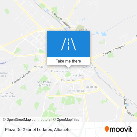 Plaza De Gabriel Lodares map