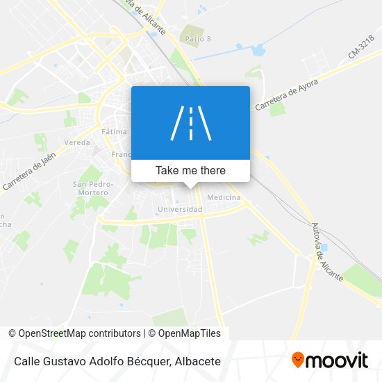 Calle Gustavo Adolfo Bécquer map