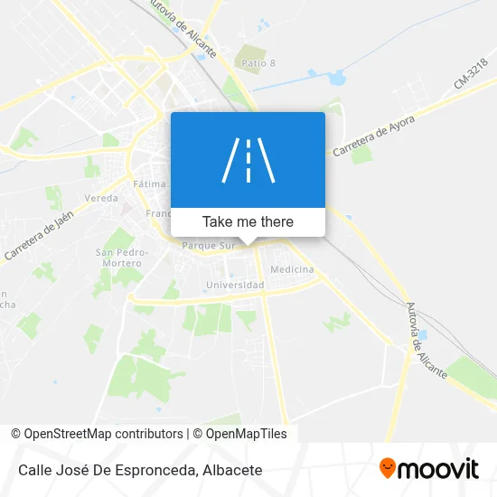 Calle José De Espronceda map