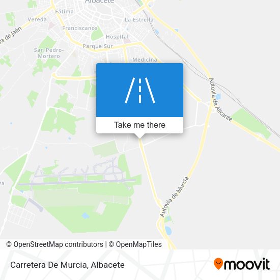 Carretera De Murcia map