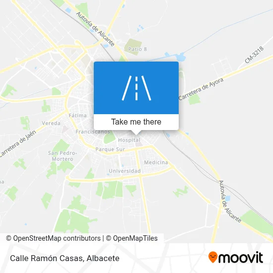 Calle Ramón Casas map