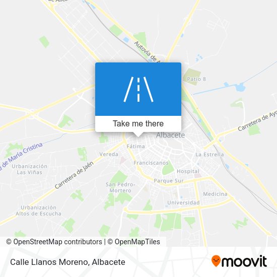 Calle Llanos Moreno map