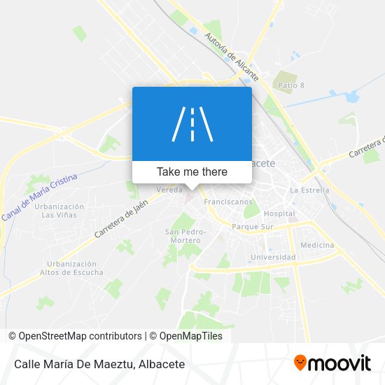 Calle María De Maeztu map