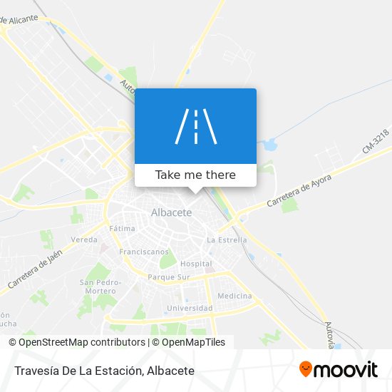 Travesía De La Estación map