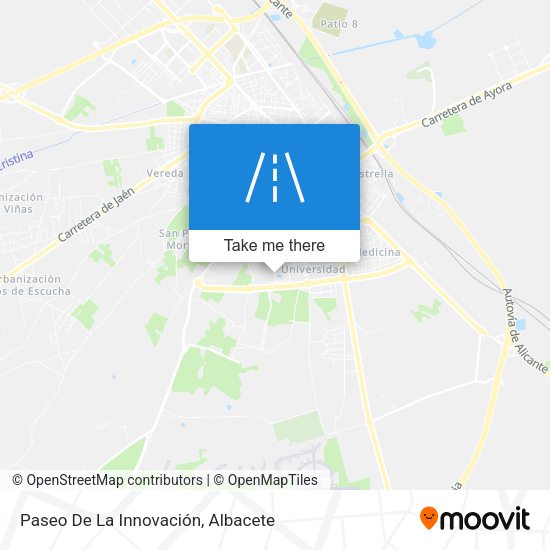 Paseo De La Innovación map