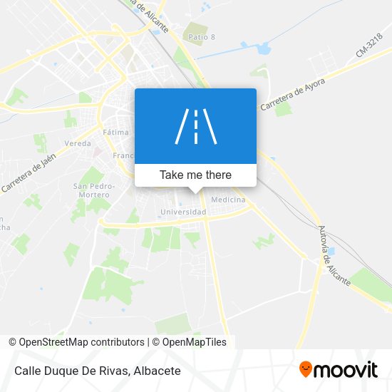 Calle Duque De Rivas map