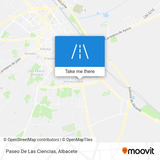 Paseo De Las Ciencias map