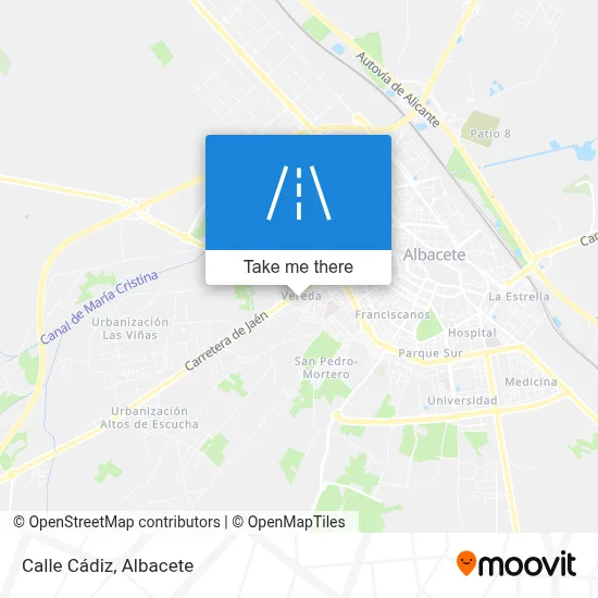 Calle Cádiz map