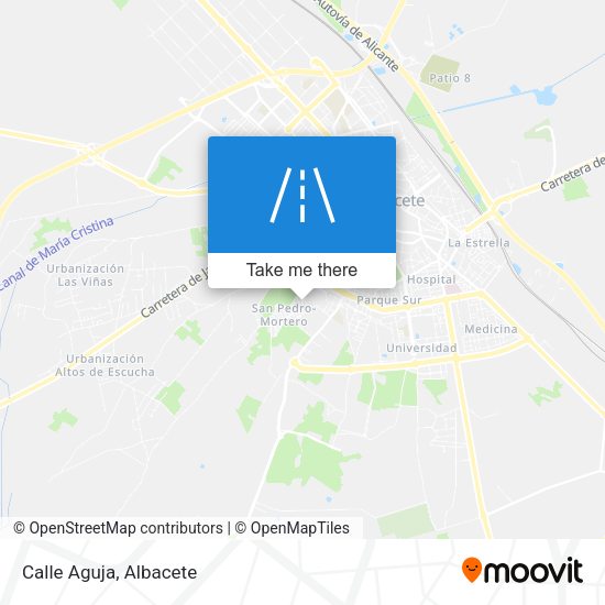 Calle Aguja map
