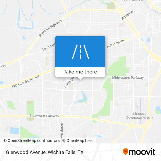 Mapa de Glenwood Avenue