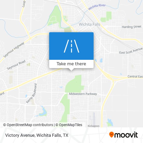 Victory Avenue map
