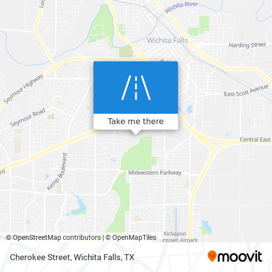 Cherokee Street map