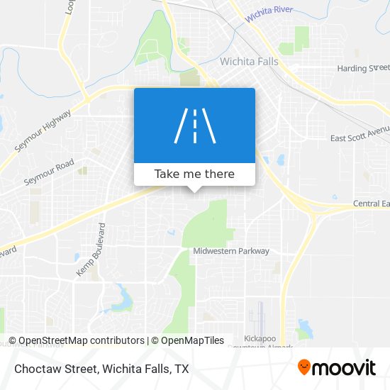 Choctaw Street map