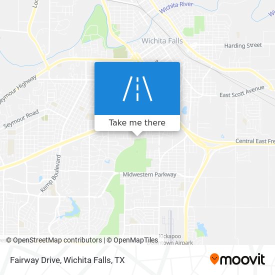 Fairway Drive map