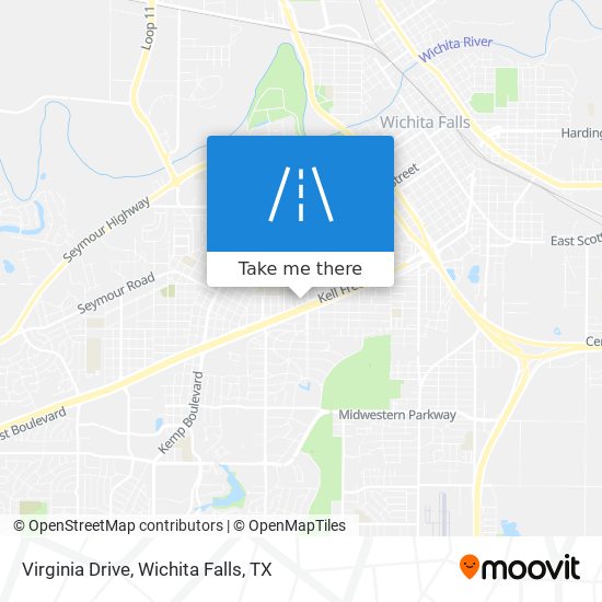 Virginia Drive map