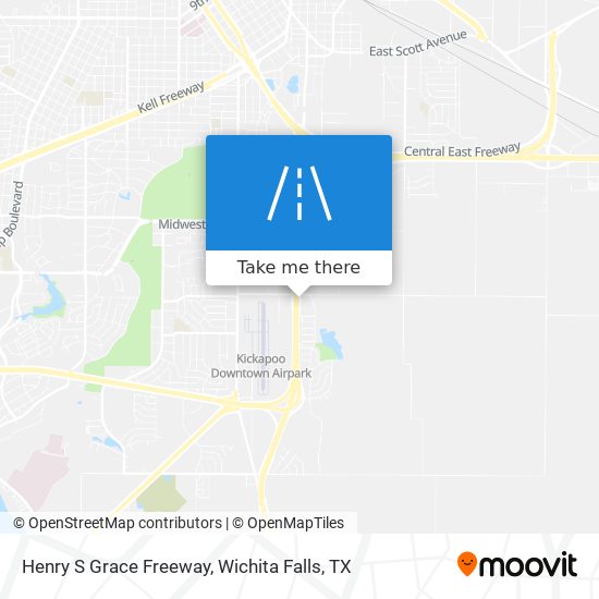 Henry S Grace Freeway map