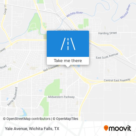 Yale Avenue map