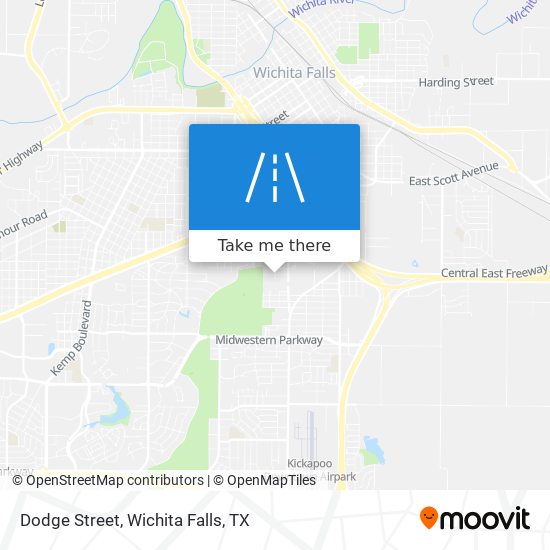 Dodge Street map
