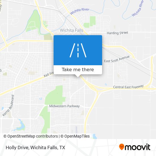 Holly Drive map