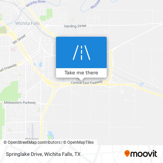 Springlake Drive map