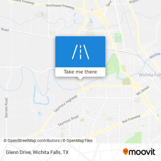 Glenn Drive map