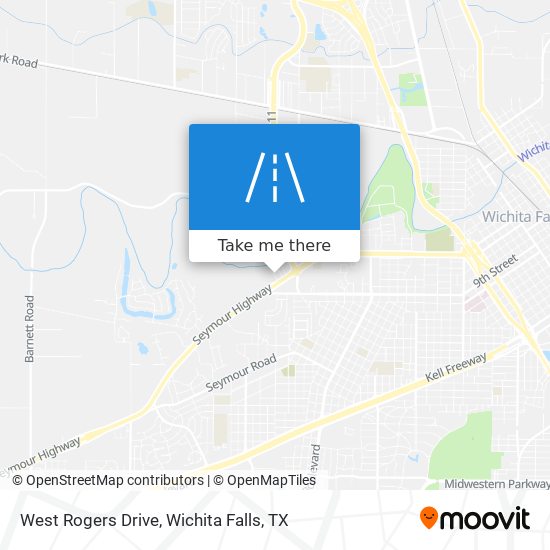 West Rogers Drive map