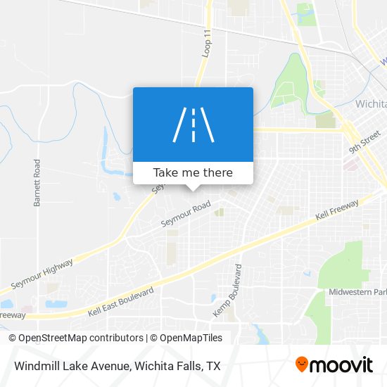 Windmill Lake Avenue map