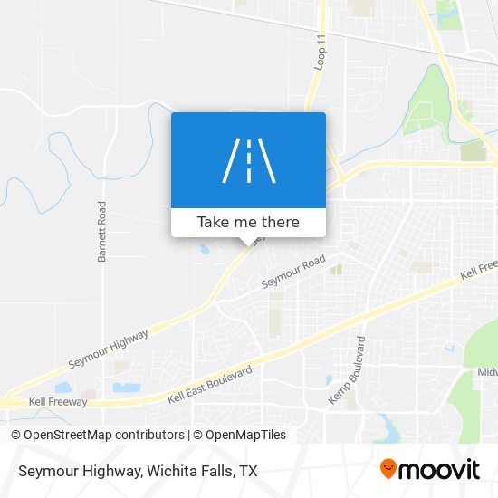 Seymour Highway map