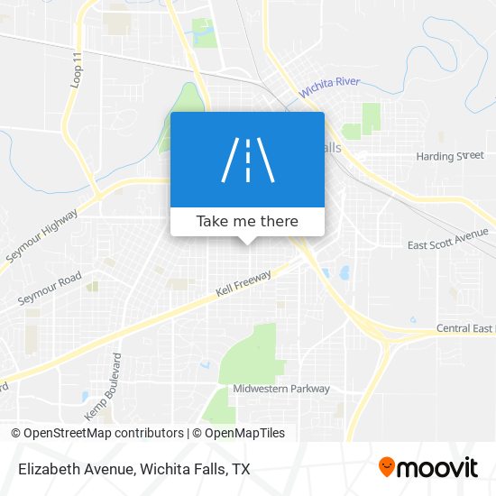 Mapa de Elizabeth Avenue