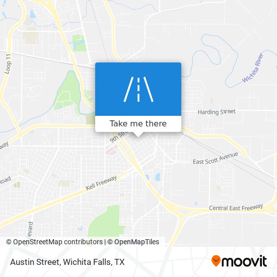 Austin Street map