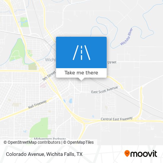Colorado Avenue map