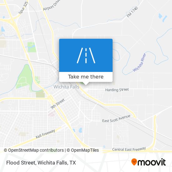 Flood Street map