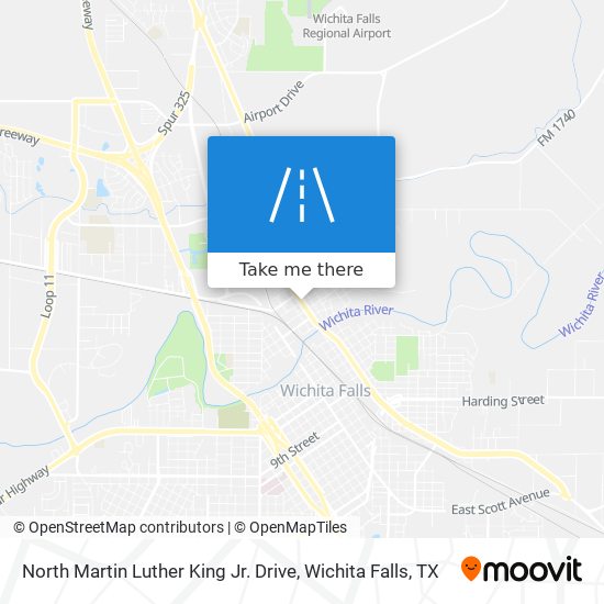 North Martin Luther King Jr. Drive map