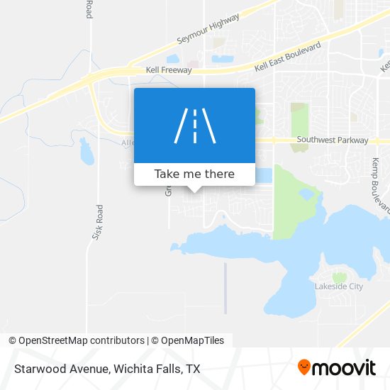 Starwood Avenue map
