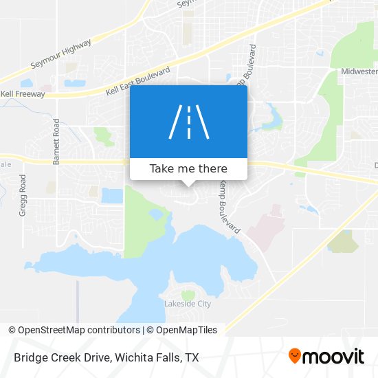 Mapa de Bridge Creek Drive