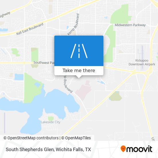 Mapa de South Shepherds Glen