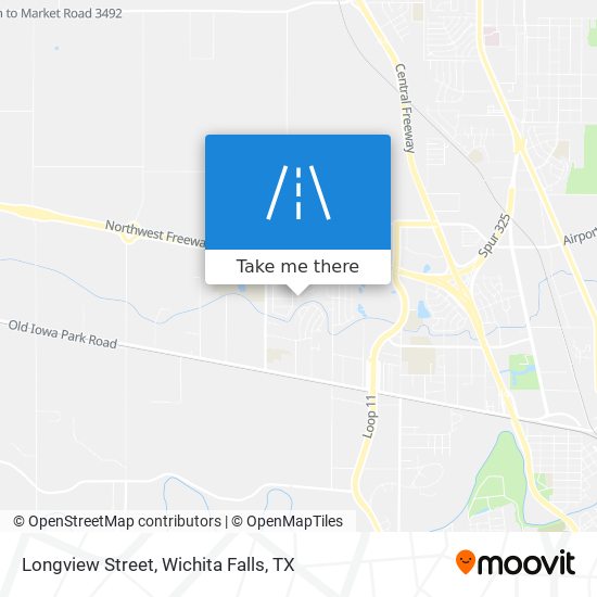 Longview Street map