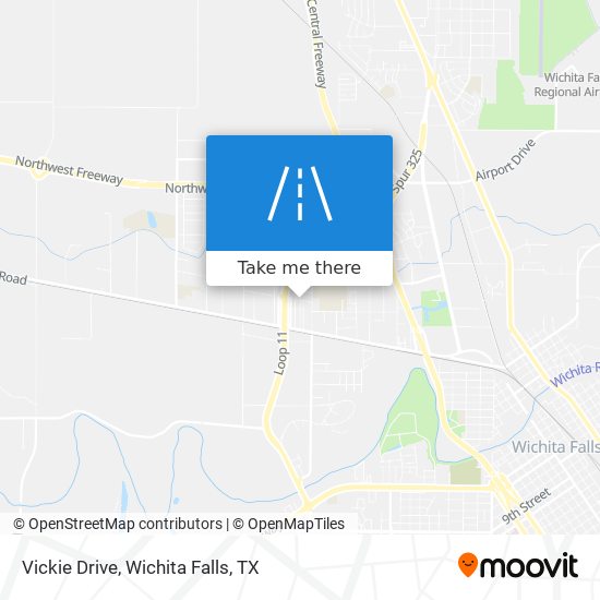 Vickie Drive map