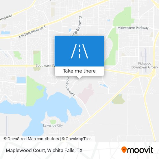 Maplewood Court map