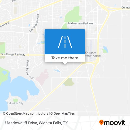 Meadowcliff Drive map