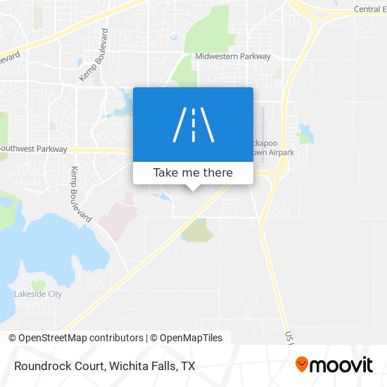 Roundrock Court map