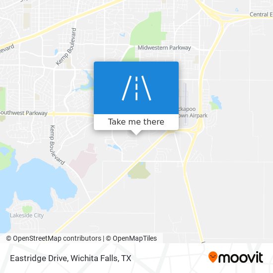 Mapa de Eastridge Drive