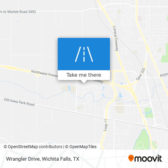 Wrangler Drive map